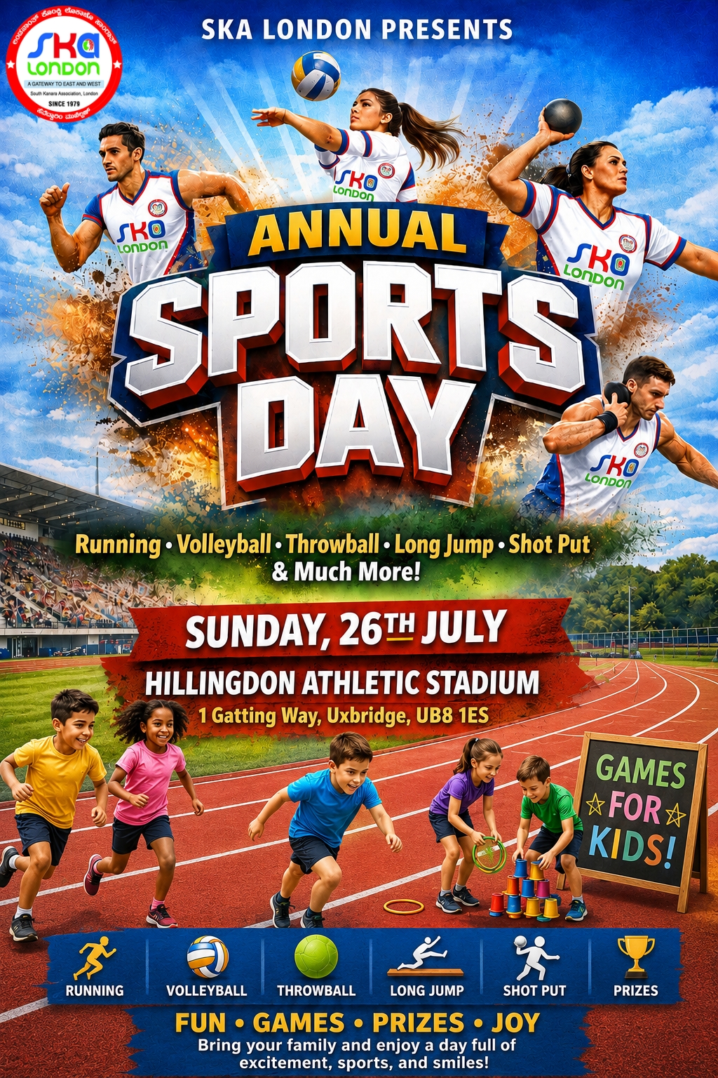 SKA London Presents: Annual Sports Day 2026